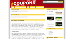 Desktop Screenshot of get-coupons.com